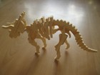 wooden dinosaur